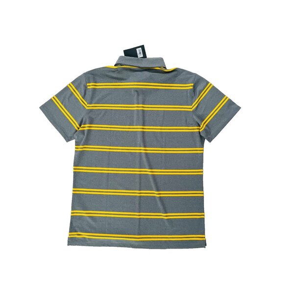 G/Fore Striped Polo Shirt Grey / Yellow ( XXL ) - Picture 4 of 4